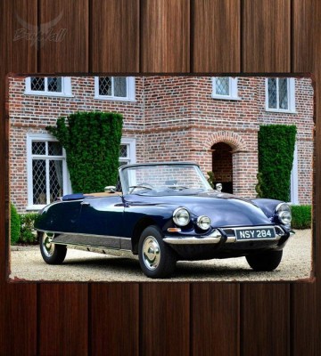 Металлическая табличка Citroen DS 19 Cabriolet 175